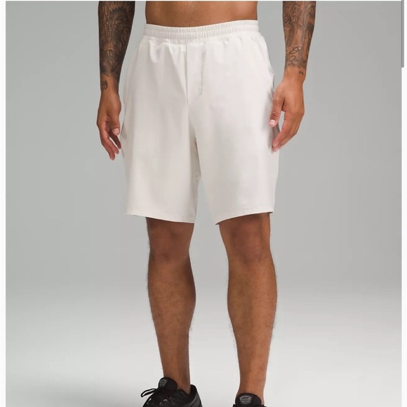 Lululemon Pace Breaker Lined Short 9" White Men XL Athletic - Picture 3 of 12